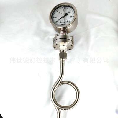 布莱迪BLD螺纹隔膜压力表 PYTHN-100.AO..F20.6MPA缓冲管散热器