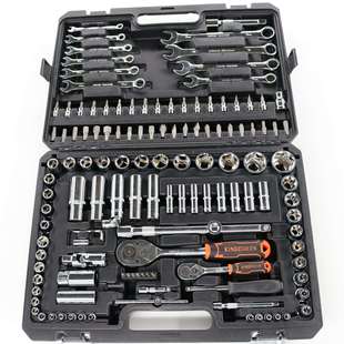 厂家直销套筒扳手全套工具箱套装维修工具套筒棘轮扳手螺丝多用五