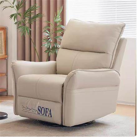 沙发单人摇椅懒人多功能电动可坐躺客厅现代小户型按摩猫爪皮家具