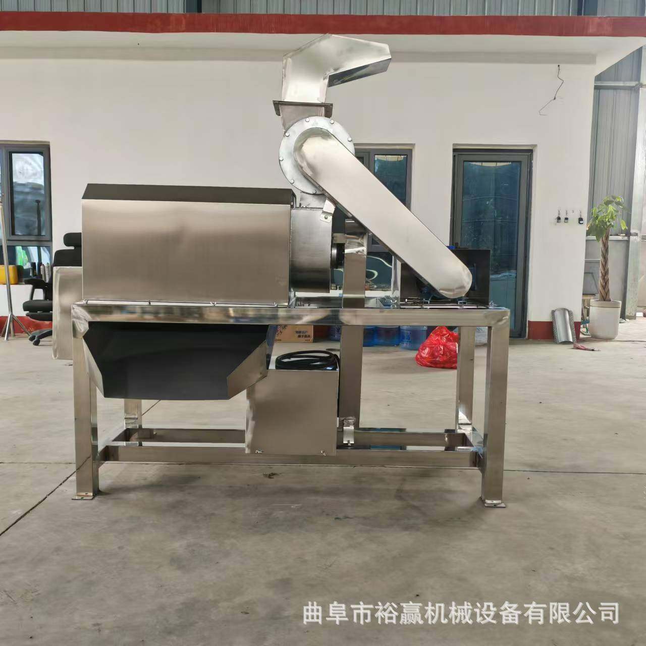 大型不锈钢打浆机樱桃车厘子去核打浆机商用红豆山楂打浆机