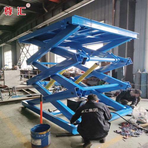 固定剪叉式升降机2吨吨电动液压升降平台载货5吨剪叉式升降平台