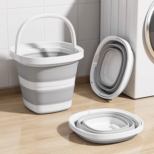 可折叠水桶手提大号家用学生宿舍用旅行车载户外钓鱼Y便携式塑料