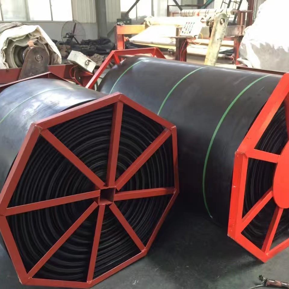 耐烧灼输送带耐高温200-400°C分层织物芯阻燃阻热橡胶传送带