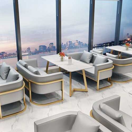 北欧清吧酒吧接待休息区沙发咖啡厅餐厅商用茶楼卡座沙发桌椅组合