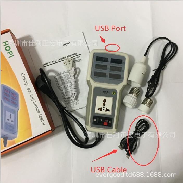 HP-9800参数测量仪 便携功率计USB端口可连电脑HP9800