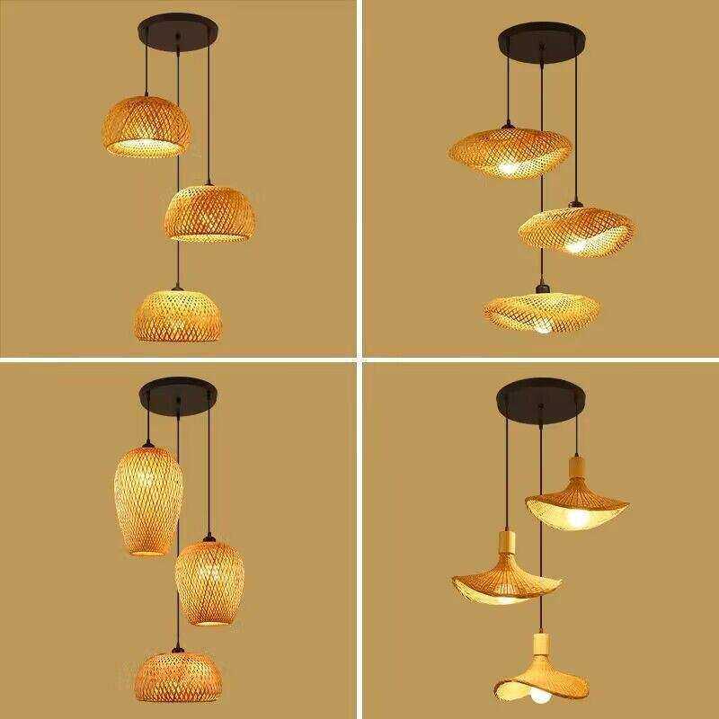 竹编组合吊灯创意餐厅酒店客厅灯笼复古藤编多头楼梯三头竹艺灯具,模玩/动漫/周边/娃圈三坑/桌游,模型制作工具/辅料耗材,淘宝优惠券,粉丝福利购,淘宝优惠卷