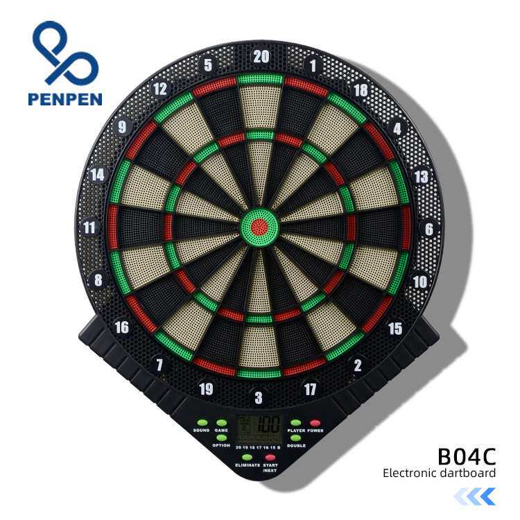 喷喷PENPEN电子飞镖靶盘安全飞镖套装塑料软式飞镖靶B04C厂家直销