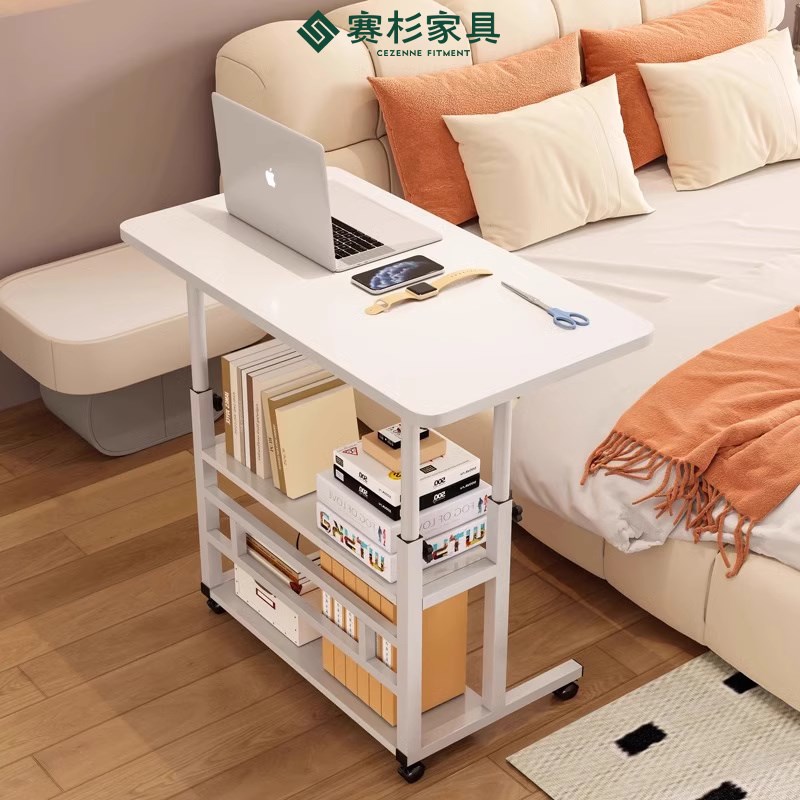 现货速发床边桌可移动升降桌子卧A室家用小学习桌简易书桌写字桌