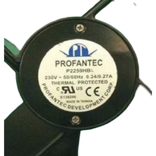 全新台湾PROFANTEC P2259HBL 25489 254*89MM 230V电控柜风扇