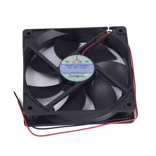 原装三巨DC12V 24V 12025 电脑机箱 SJ1225HD2滚珠散热风扇风机