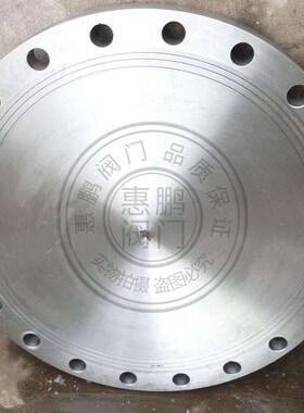 Q235B 碳钢焊接法兰盖板 管堵 闷板 焊接盲板  DN15-300