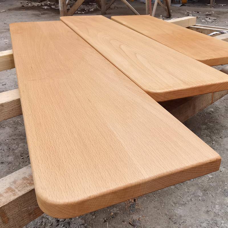 7K红橡木实木一字板墙上置物架壁挂定制搁板衣柜墙壁木板书架层