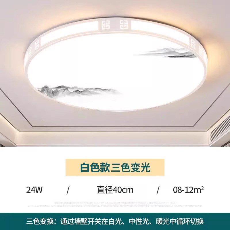 客厅大灯吸顶灯饰轻奢家用大厅主卧室吊灯具现代O简约大气2025新