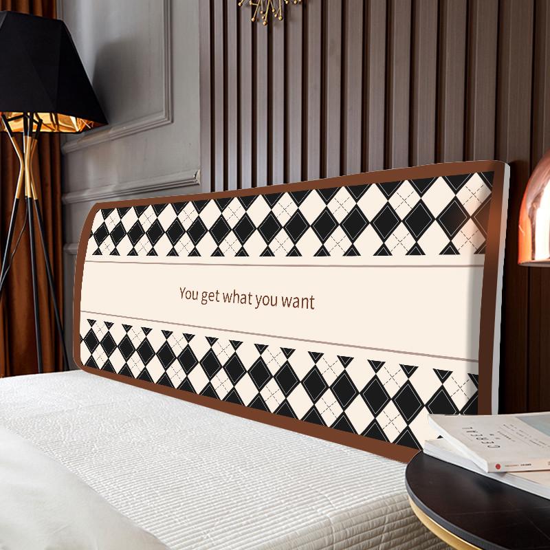 床头套罩2025新款四r季通用床头罩全木床头软床靠背罩套防尘罩