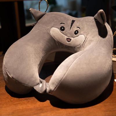 u型枕办b公室护颈枕旅行便携飞机枕脖子枕头可爱记忆棉靠枕午睡枕