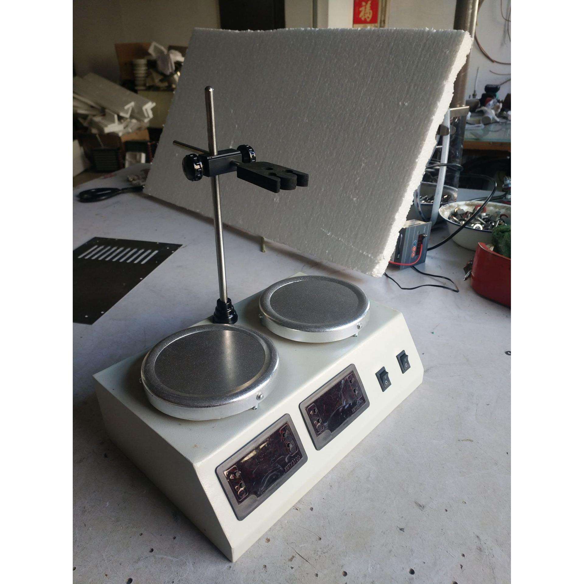 HJ-2A数显磁力加热搅拌器多头磁力搅拌器二联恒温磁力搅拌器