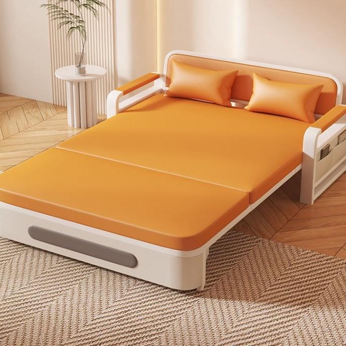 沙发床折叠两用2025新款单人床小户型客厅多功能床科技布伸缩床床