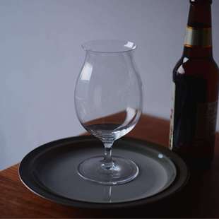 美式 收集时光 手工玻璃杯 say反口高脚啤酒杯 咖啡杯饮品杯 Camus