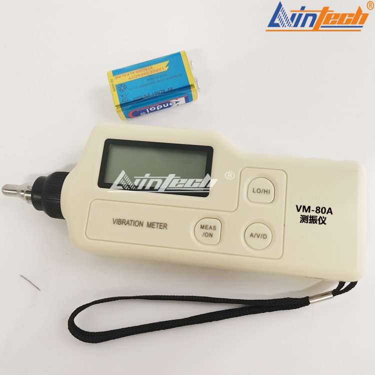 力盈VM-80A袖珍式数字测振仪VM70便携式数字测震仪数显振动仪现货