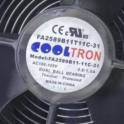 COOLTRON FA2589B11-11C-31 AC 100-125V 0.8A 散热风扇