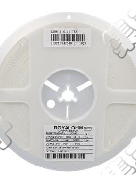 2512 0.15Ω ±1% 1W R15 欧姆 0.15R 丝印:R150 精度F 贴片电阻