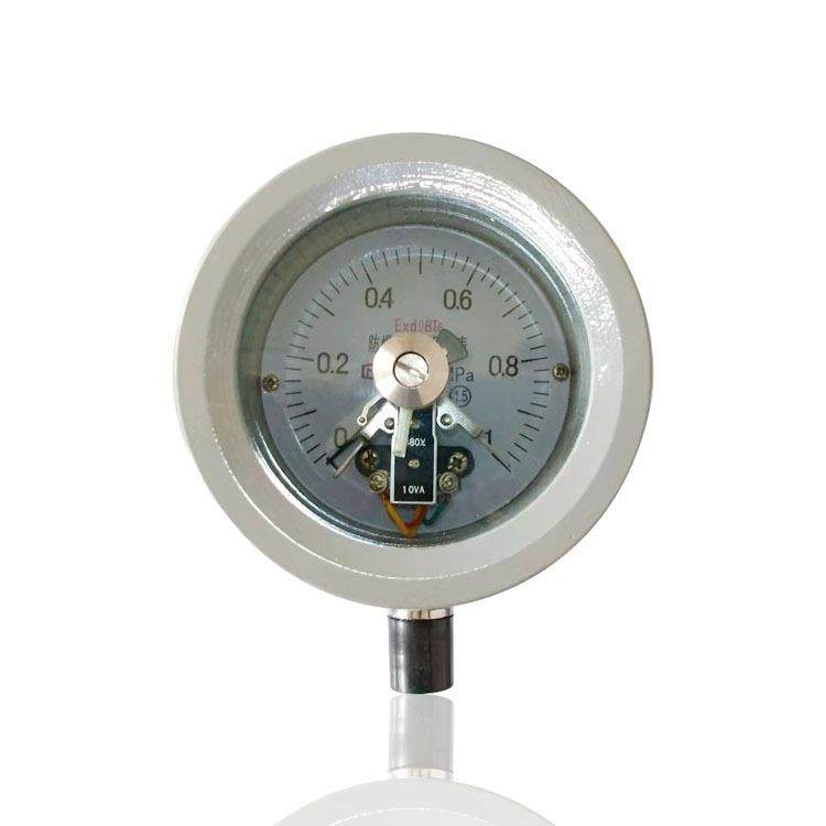 供防爆电接点压力表径向立装YTX-100-B 1MPA 0.6MPA M20*1.5厂销