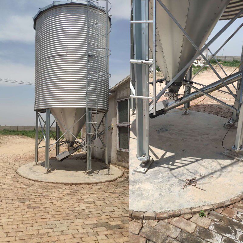 养殖猪牛羊鸡场10T20T30T饲料塔仓罐电子磅秤自动称重传感器