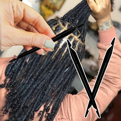 Braiding Tools 互锁双端编辫子工具简易方便脏辫编发器