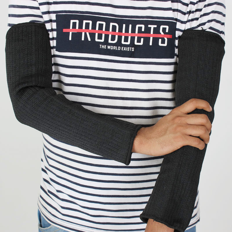 钢丝防割护袖护臂防砍防刺防刀防身护具护腕护手护臂防割手套战术