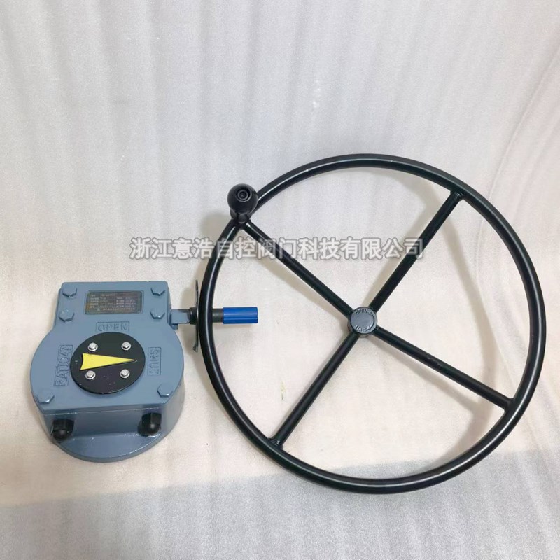 出口品质阀门涡轮箱带锁装置防护等级IP68配球阀蝶阀旋塞阀齿轮头图片
