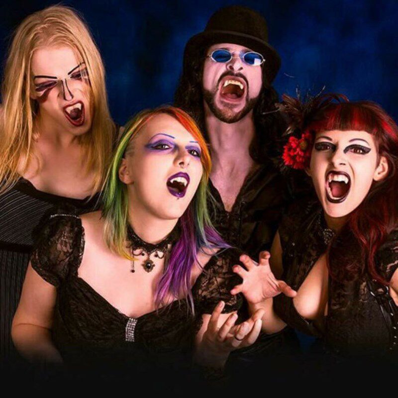 Halloween Vampire Fangs 万圣节化妆道具牙套可伸缩吸血鬼牙