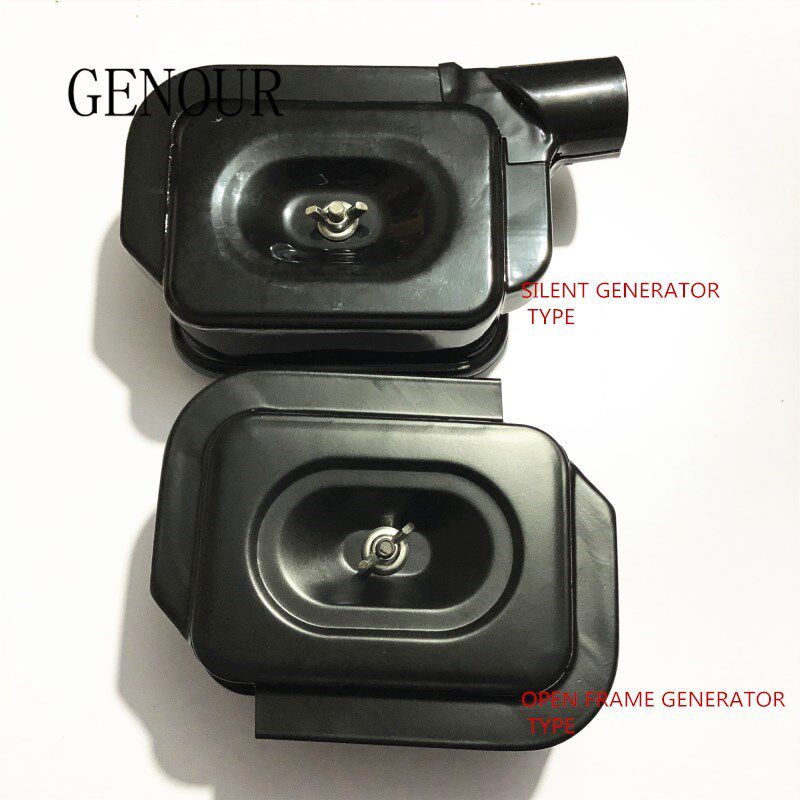 风冷柴油发电机微耕机配件186FA/188F发电机款静音开架空滤器总成