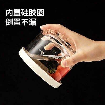 乐博乐博贝勒耐高温玻璃碗密封防潮储米防虫五谷杂粮收纳盒储物罐