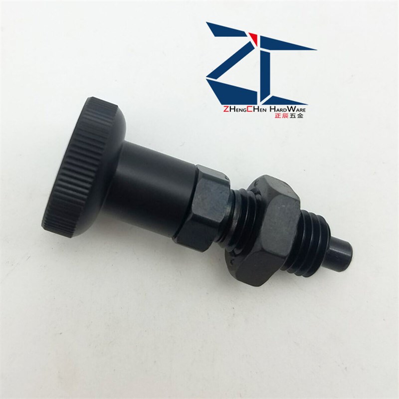 ZAM01/dZAM11复位型旋钮柱塞 弹簧分度锁细牙分割销PXA/PXK10 12