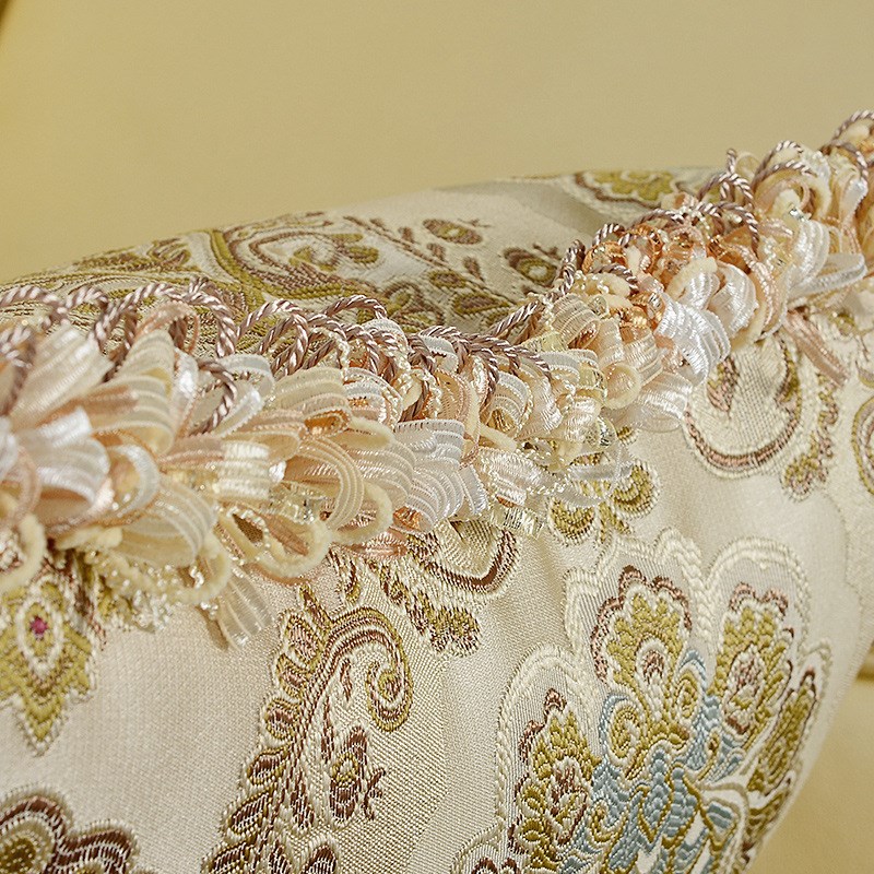 欧式*提花沙发l抱枕套靠包床头靠背含芯大靠枕汽车靠背