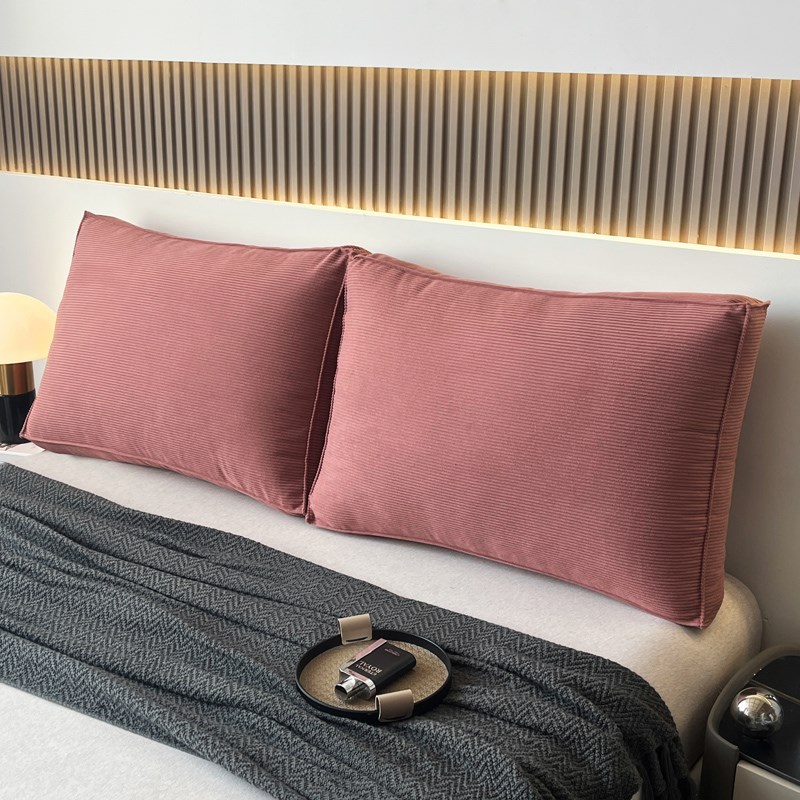 灯芯绒 床头靠垫软包大靠背床上靠枕2024新款榻榻米.飘窗靠背垫