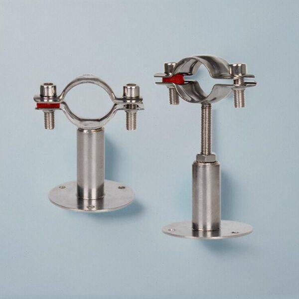 支架抱箍托支撑架管管道4固定卡扣管管夹水管卡子可调节30不锈钢