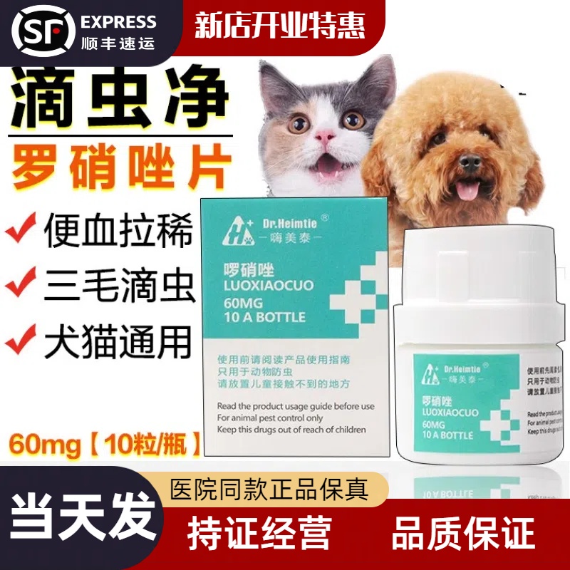 狗狗猫咪三毛滴虫狗狗腹泻便血
