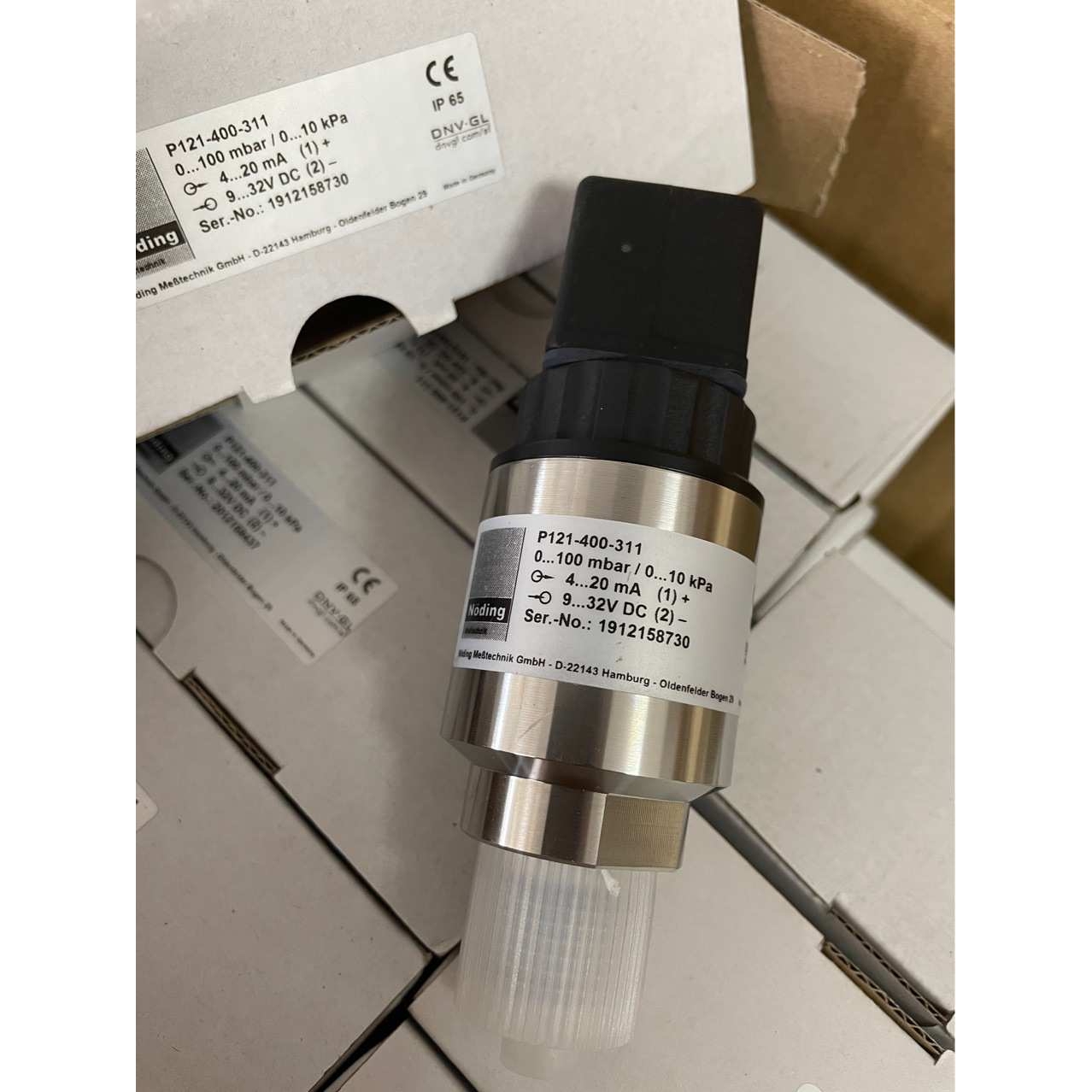 noding现货P121-400-311压力传感器0-100mbar