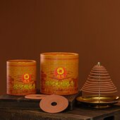 恒河檀塔香盘香室内熏香卫生间持久留香改善环境24小时酒店送支架