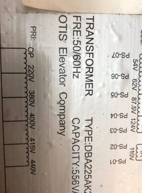 AAK252BDD电梯25A2AK2 变压器A2