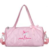 少儿童大容量舞单件可爱新款 2022包儿民族包粉女舞蹈包圆筒芭蕾舞