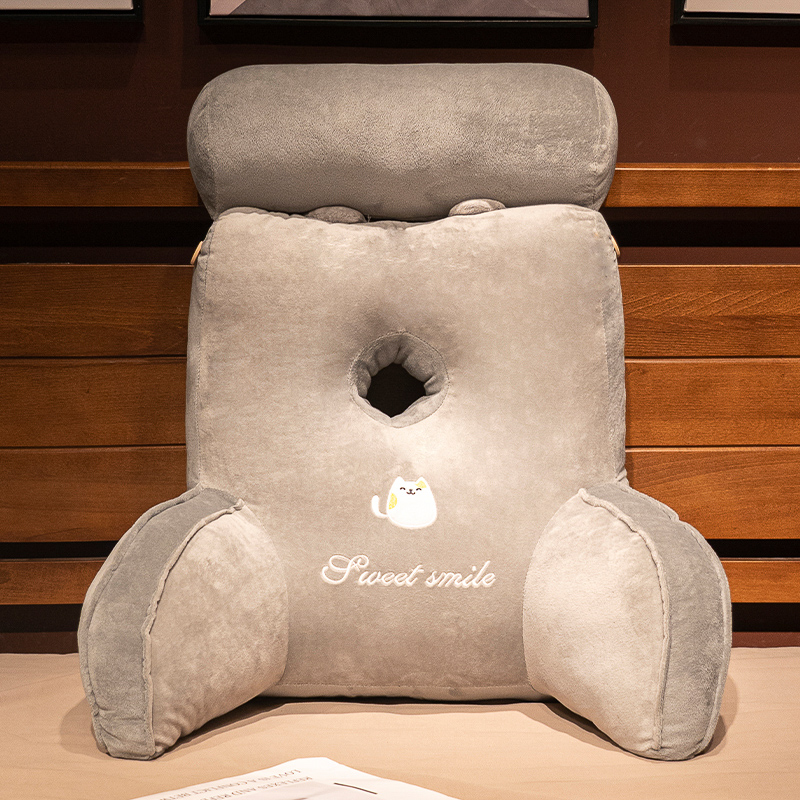 床头靠垫软包床上靠背榻榻米大靠枕靠背垫宿舍抱S枕女生腰枕护腰