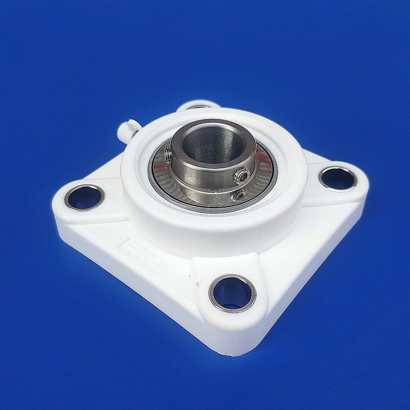 耐腐蚀方形塑料轴承座 带轴承不锈钢UCF209 F210 F211 F212带护盖