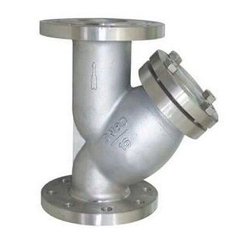 GL41W-16P 304 不锈钢Y型过滤器 不锈钢法兰过滤器DN50 65 80 100