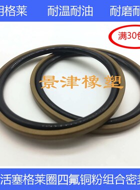 孔用格莱圈PTFE四氟组合封密封圈STD/PG480*455.5/500*475.5*8.1
