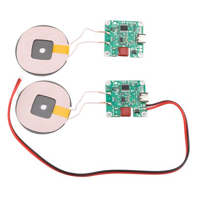 TYPE-C 5-12V 20W大功率快充无线充电器发射端模块隔物0-8/0-10MM