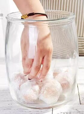 做浆器泡菜子容糖蒜腌腌腌咸鸭蛋鸡蛋坛玻璃瓶罐子水加厚的有盖缸