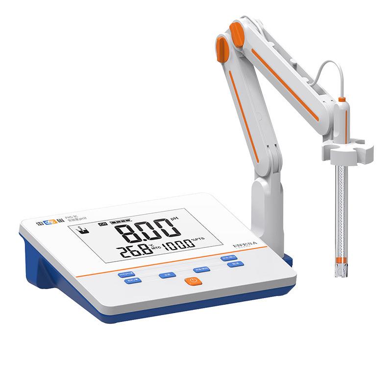 上海仪电 雷磁PHSJ-3F数显酸度计 实验室台式PH计 0.01级