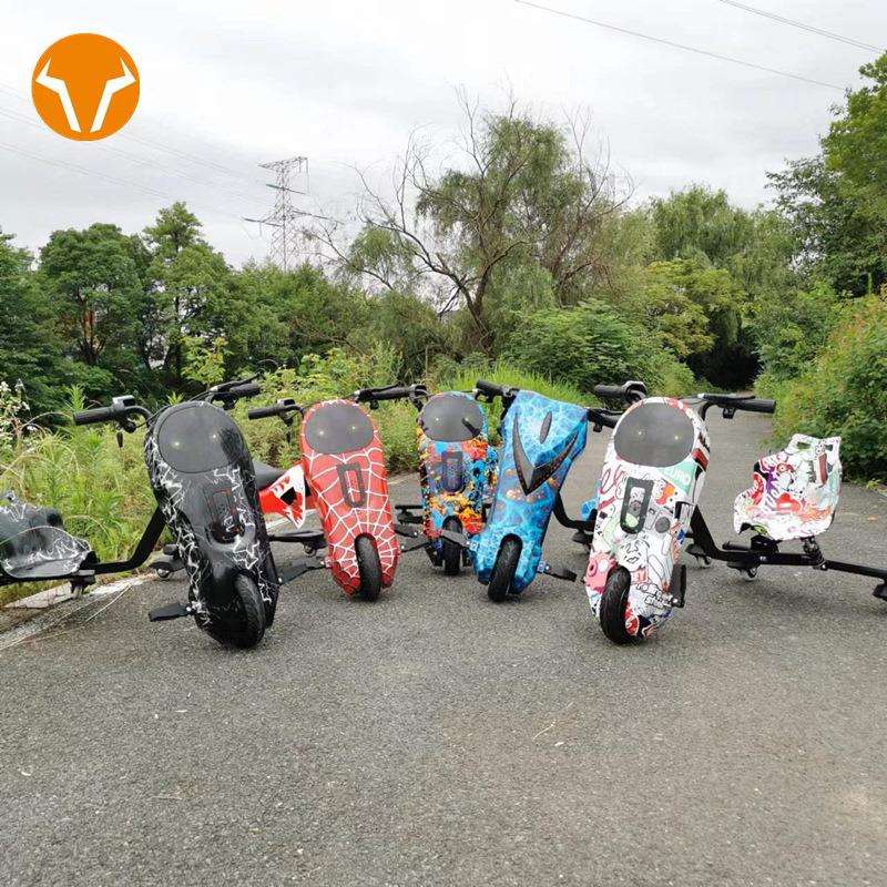 爆款电动三轮漂移车新品儿童成人甩尾车电动卡丁车厂家直供